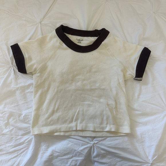 Urban Outfitters Out from Under Cropped T-shirt - Picture 1 of 3